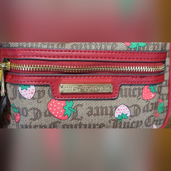 Juicy Couture strawberry backpack NWT